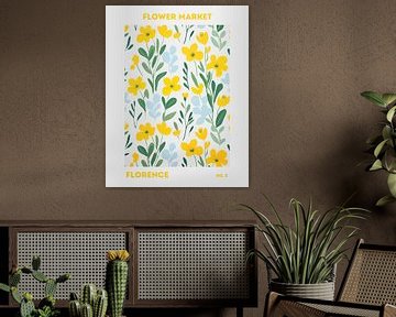 Flower Market Florence by Jolly and Dash