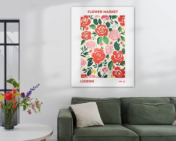 Flower Market Lisbon by Jolly and Dash