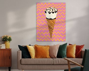 Cornetto Roze van Alice Straker