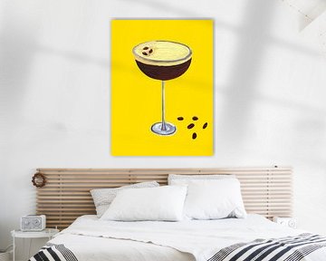 Espresso Martini Butterblume Gelb von Alice Straker
