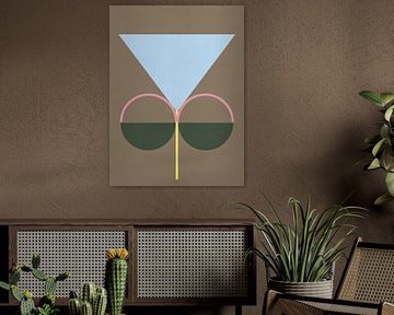 Flower Geometrics 06 by The Printable Studio