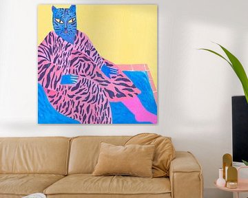 Kattenvrouw van The Printable Studio