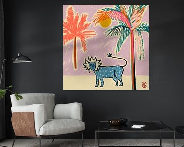 Jungle fantaisiste sur Sandra Poliakov