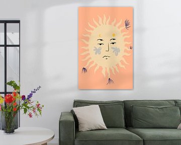 Soleil serein sur Sandra Poliakov