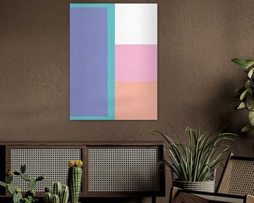 Abstracte blokvormen van The Printable Studio
