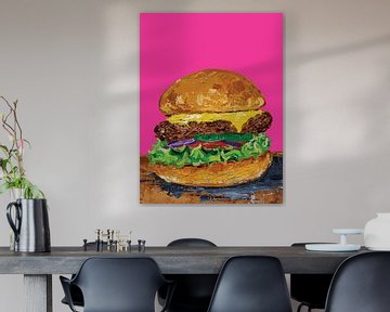 Burger Roze van Alice Straker