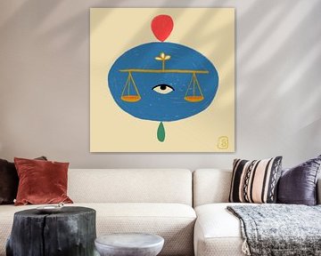 Weegschaal van Sandra Poliakov