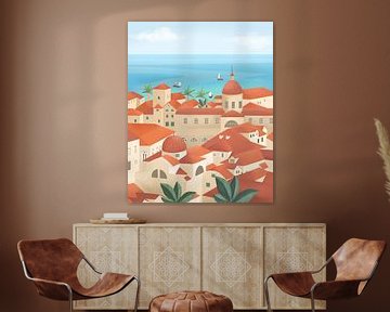 Dubrovnik Oude Stad van Petra Lizde
