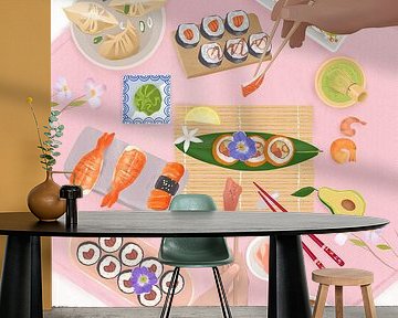 Sushi Brunch van Petra Lizde