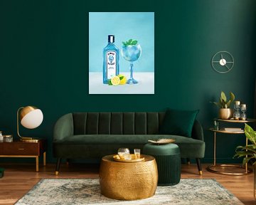 Gin Cocktail by Petra Lizde