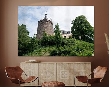 Mountain Red Castle by Richard Wareham