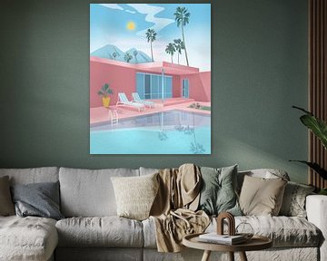 PALM SPRINGEN van Petra Lizde