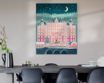 Vakantie Grand Budapest Hotel van Petra Lizde