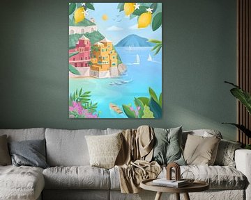 Portofino, Italië van Petra Lizde