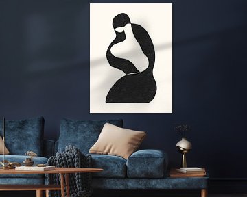Abstracte Vormen Figuur 01 van The Printable Studio