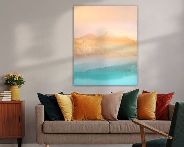 Serbet Skies III by Gemma Bardot
