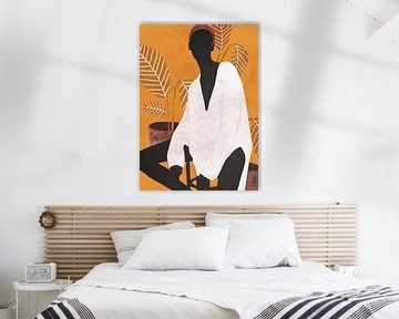 Tropisch meisje vorm van ThingDesign