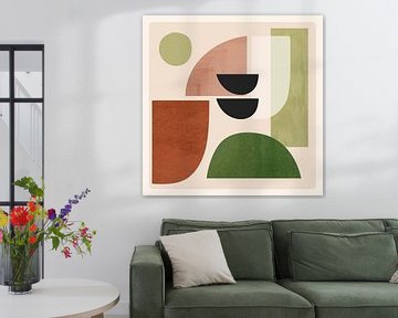 Moderne abstracte minimale vormen van ThingDesign