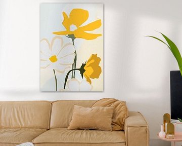 Gele bloemen van ThingDesign