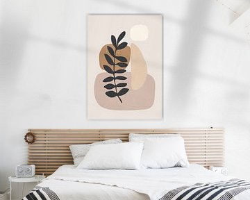 Abstracte Kunst Minimal Plant van ThingDesign