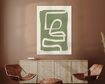 Abstracte lijnkunst 77 van ThingDesign