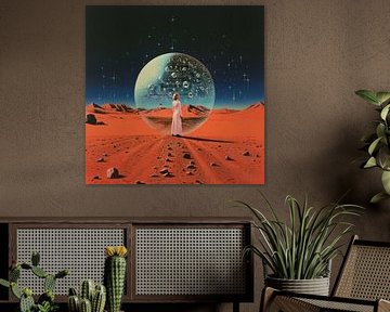 De kracht van de bol Collagekunst van Samantha Hearn