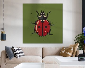 Ladybug by Vision Grasp Art