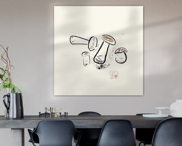 Boletus van Vision Grasp Art