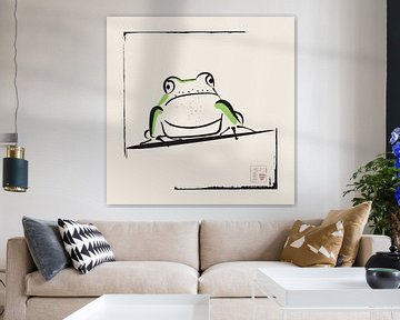 Kikker van Vision Grasp Art
