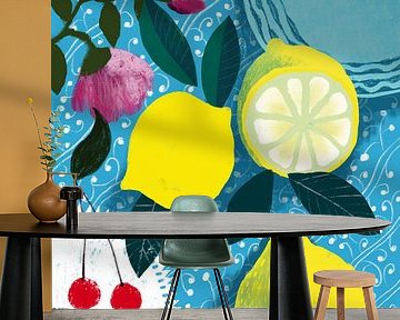 Zitrone und Kirschen von uta krogmann