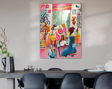 Kunst Studio van uta krogmann