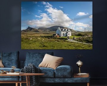 Secluded cottage in the north of the Trotternish Peninsula, Skye