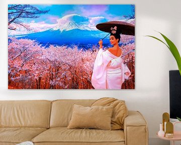 picturesque modern japanese art by Egon Zitter