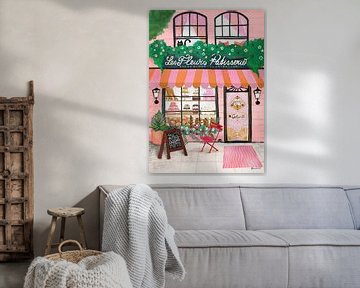 Voorkant van de bakkerij van Baroo Bloom