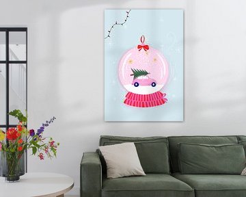 Sneeuwbol Roze van Baroo Bloom