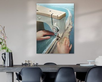 Naaister Oorweg - Naaimachine van Vertigo Artography