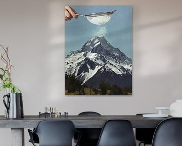 Gezeefde top - sneeuwsuiker op bergtop van Vertigo Artography