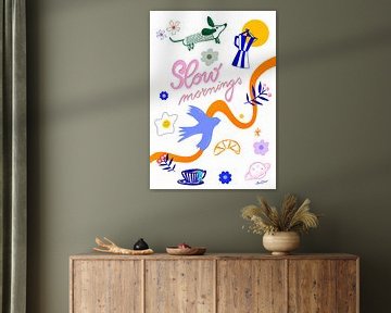 Trage ochtenden van Baroo Bloom