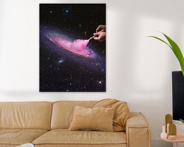 Kosmisch Suikerspin van Vertigo Artography
