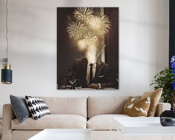 Vuurwerk Kop van Vertigo Artography