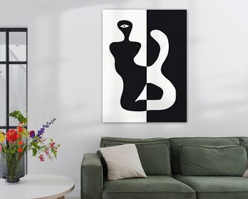 Abstracte vormen Figuur 3 van The Printable Studio
