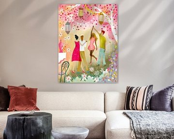 Tuinfeest Dansen In Dageraad van uta krogmann
