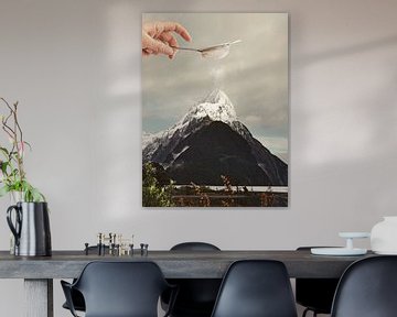 Gezeefde top M P van Vertigo Artography