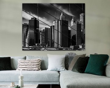 Von der Brooklyn Bridge aus gesehen von Benny Pettersson