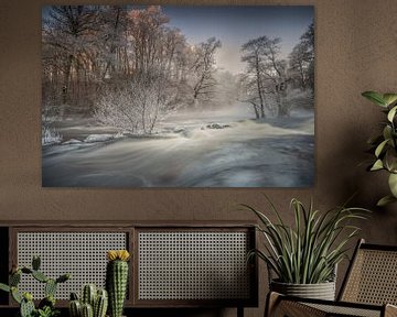 Winterochtend. van Benny Pettersson