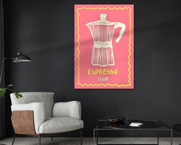 Espresso Club Pink Up van Studio Dolci