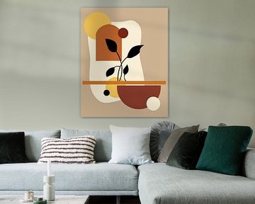 Geometrische moderne kunst van Kintsugi99