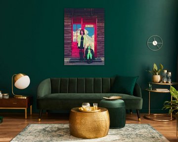Roze & Groen van CosmoZach
