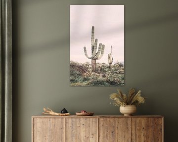 Roze saguaro van Kathrin Pienaar