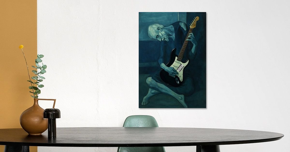 De oude rocker van Dikhotomy op canvas, behang en meer
